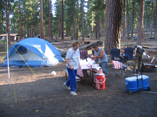 Camping trip picture